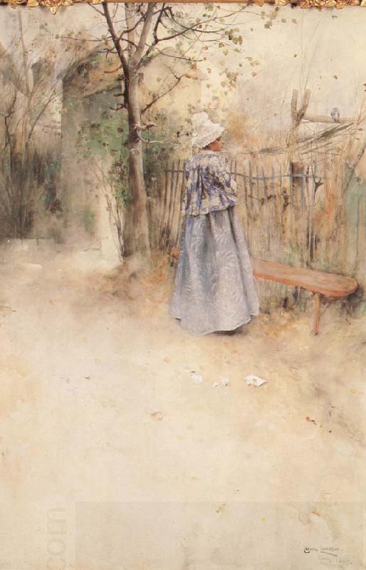 Carl Larsson Autumn oil painting picture